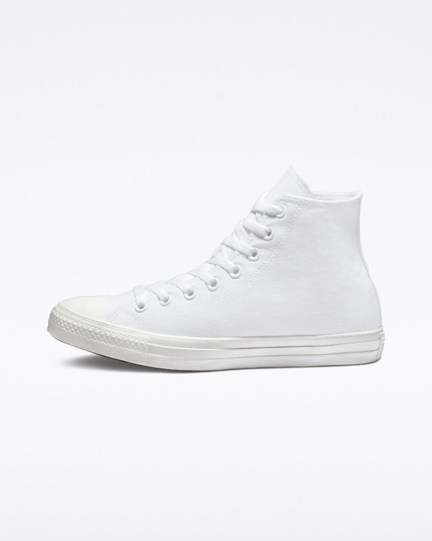 Tenisi Inalti Barbati Converse Chuck Taylor All Star Clasici Albi | RO YCEK0863